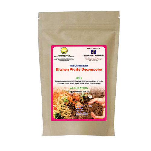 Kitchen Waste Decomposer (Powder) - Application: Organic Fertilizer