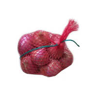 Hand Knot Vegetable Packaging Bag With Cord - High-quality Polymer, 15-21 Inch Length, Various Colors, Varnished Surface Finish, Unique Hand-knot Design, Secure Cord Closure