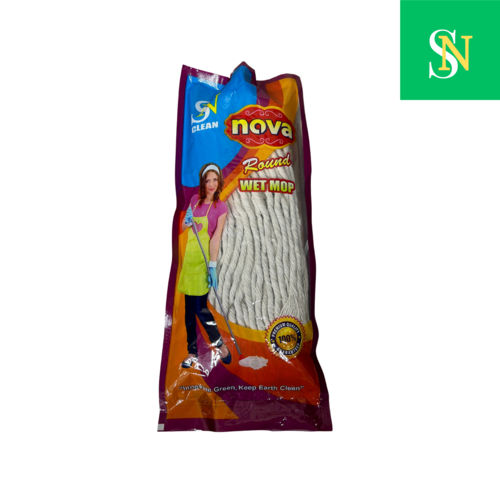 Nova Round Mop (Without Rod) - Application: Floor Cleaning