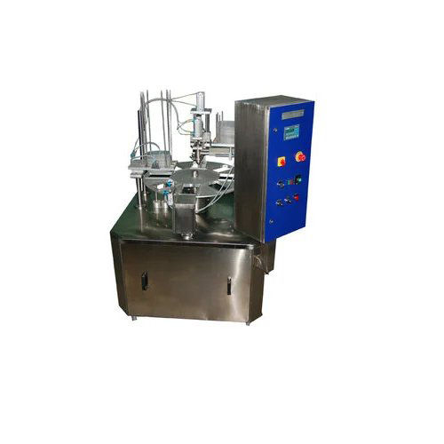 Rotary Tub Filling Machine - Color: Silver