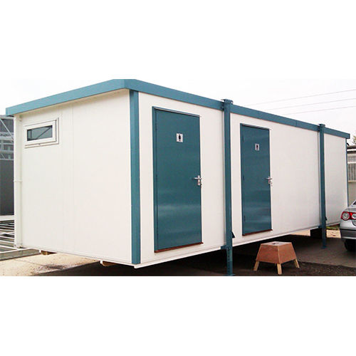 Portable Toilet Cabins - Color: White