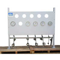 Jsn Gauge Board - Stainless Steel, Standard Size, Silver Color | Durable And User-friendly Industrial Measurement Monitoring Solution