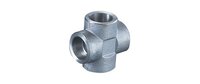 Socket Weld Cross Ss - Forged Equal Cross 3000lb, Bore Diameter 1" To 2", All-inlet And Outlet Configurations With Solvent-welded Or Female-threaded Ends