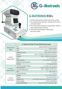 G-matronix Auto Refractometer with Keratometer RK30+