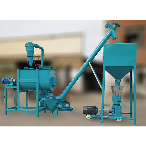 Industrial Semi Automatic Cattle Feed Machine