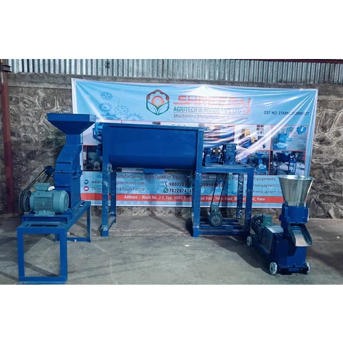 Manual Cattle Feed Grinder Plant