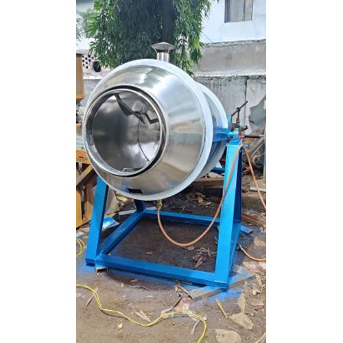 Stainless Steel Roasting Machine - Capacity: 50 Kg/Hr