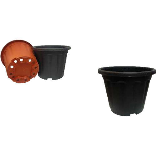 Nursery Pot Black (N) - Finish: Polished