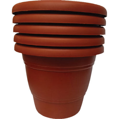 Flower Pot Terracotta (N) - Finish: Polished