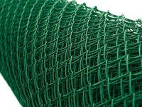 PVC Coated Iron Chain Link Fencing, 2.0-4.0mm, Height: 4-10 Ft