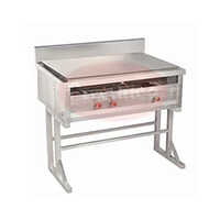 Hot And Dosa Plate - Rectangular Manual Gas Powered, Versatile Cooking Tool For Hotels And Restaurants With Warranty