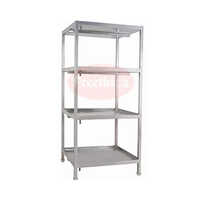 Oil Can Rack - Color: Silver