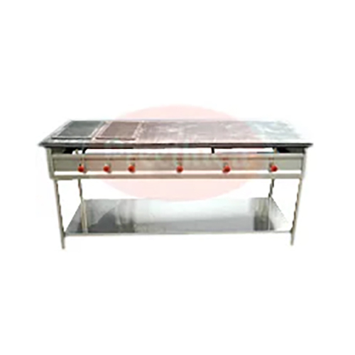 Chapati Plate - Stainless Steel Various Sizes | Rectangular Shape Manual Use Elegant Silver Finish Ideal for Restaurants and Hotels Warranty Included