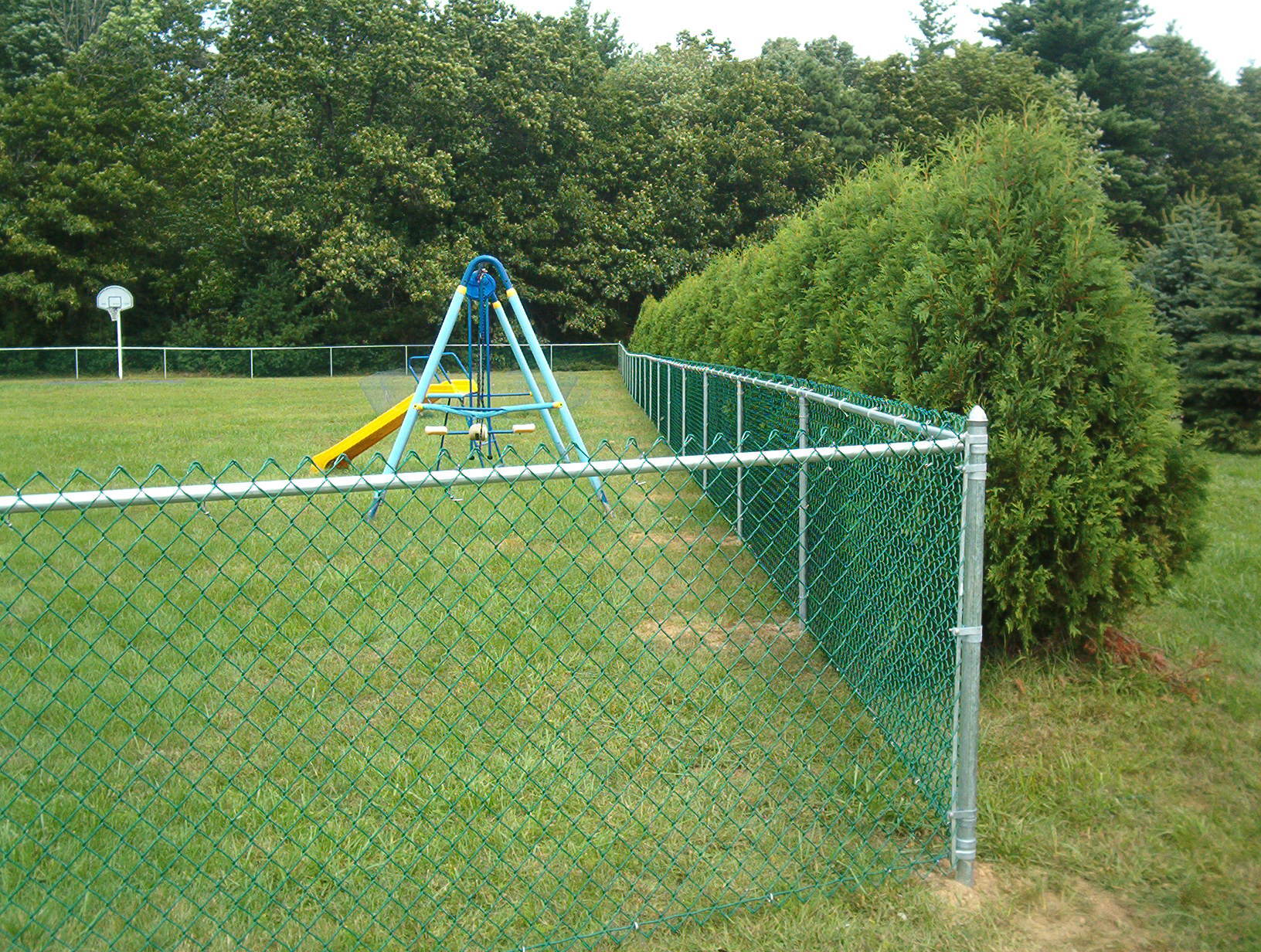 PVC Coated Chain Link Fencing