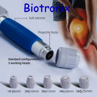 Biotronix Shockwave Therapy Clinical Touch Screen 7Heads Foot Switch Pre Program Physiotherapy & ED