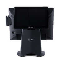 Dual Display Pos Peripherals - Color: Black