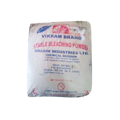 25Kg Stable Bleaching Powder - Application: Industrial