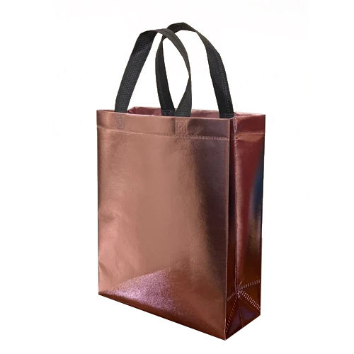 Metallic Non Woven Bags - Style: With Handle