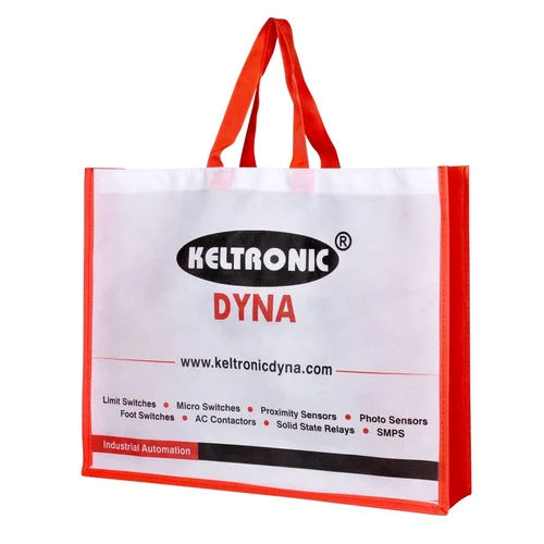 Loop Handle Non Woven Stitched Carry Bags - Bag Size: 14x18+4