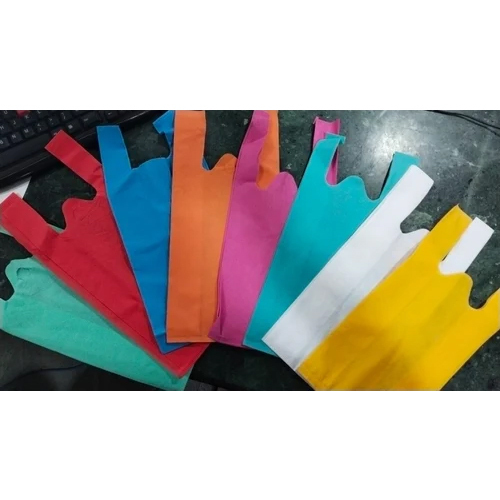 Colorful W Cut Non Woven Bags
