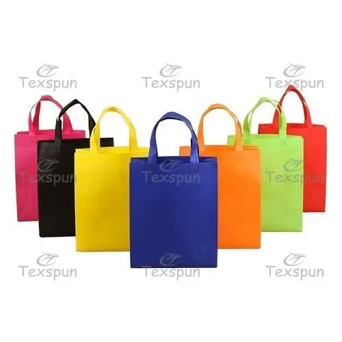 Plain Non Woven Loop Handle Bag