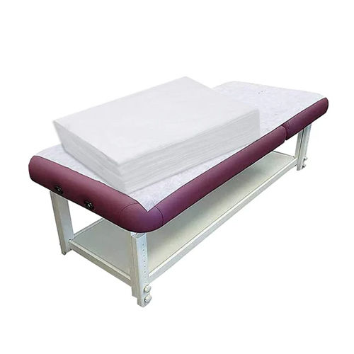 Disposable Bed Sheet - Color: White