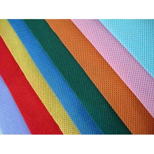 Non Woven Plain Fabric Roll - Color: Multicolor