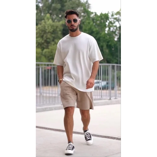 Customize Oversized White Color T Shirts