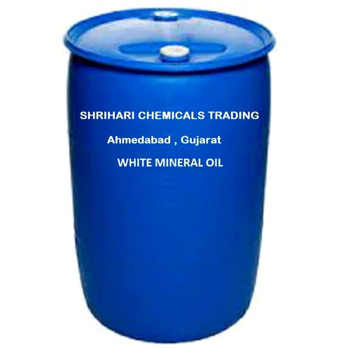 White Mineral Oil - Industrial Grade Liquid, CAS No 8042-47-5, Odorless and Non-Flammable