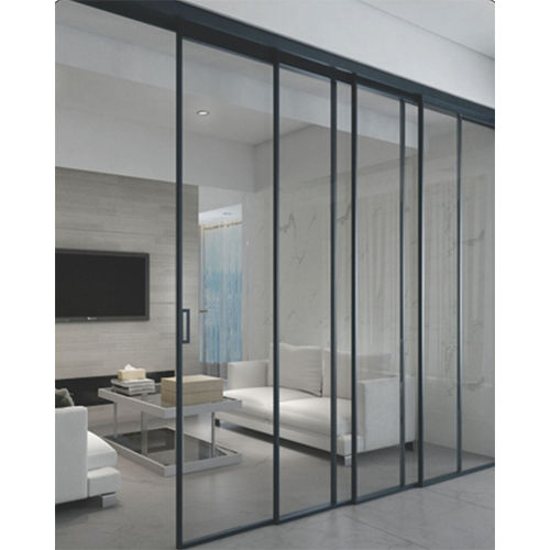 SP SL-1+3 Aluminium Profile Telescopic Slinding Door System With Soft Close Door