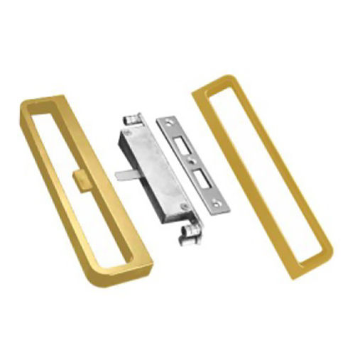 Sp-La-02Bg Brush Gold Sliding Latch For Slim Profile - Material: Steel