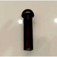 Forged 14mm Round Snap Head Rivet - Alloy Steel, 14mm Size, Black Color | Hard Hardness For General Engineering Applications