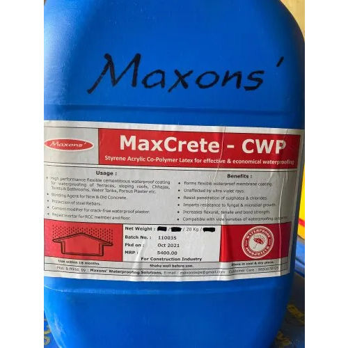 MaxCrete CWP Chemical