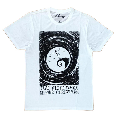 Mens White Crew Neck T-Shirt - 160 GSM Cotton Blend , Short Sleeves, Printed Pattern, Ideal for Everyday Wear