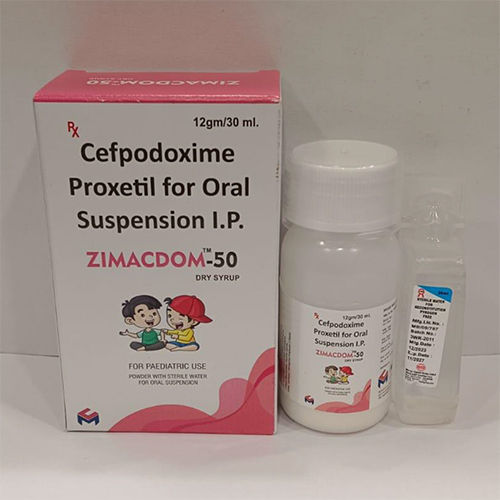 Zimacdom 50 Dry Syrup