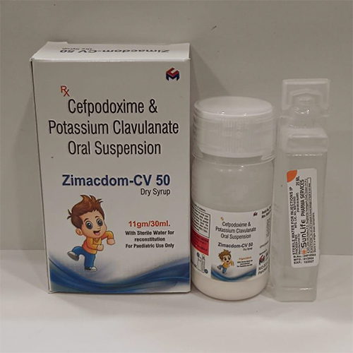 Zimacdom CV 50 Dry Syrup