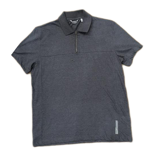 Mens  Grey Polo T-Shirt