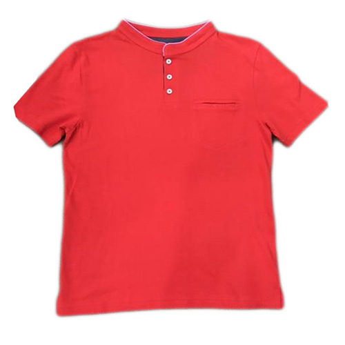 Mens Red Polo T-Shirt