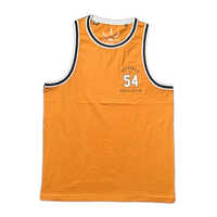 Mens Tank Top - 150 Gsm, Sleeveless Design In Vibrant Orange | Washable, Breathable Fabric For Outdoor Activities And Workouts