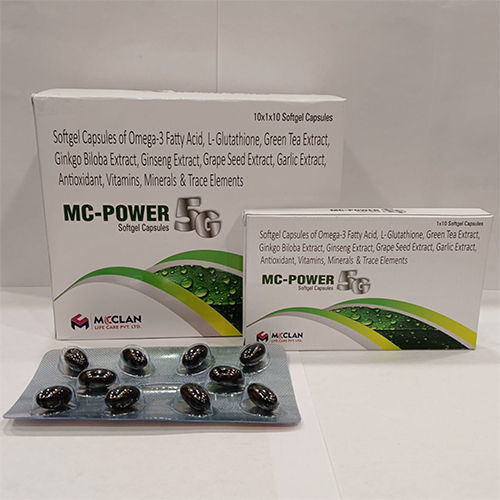 Mc Power Softgel Capsules - Drug Type: General Medicines