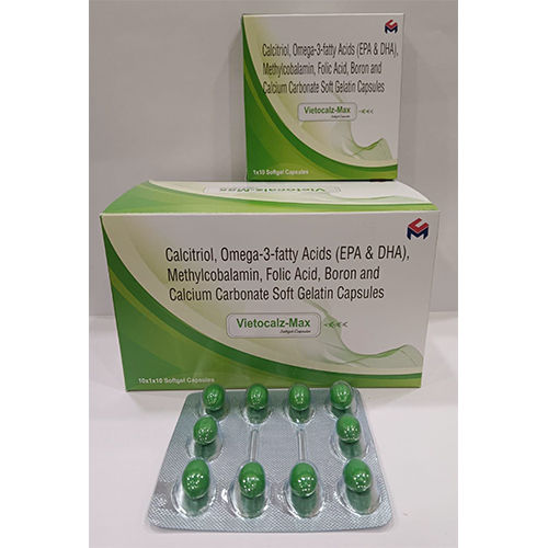 Vietocalz Max Softgel Capsules - Drug Type: General Medicines