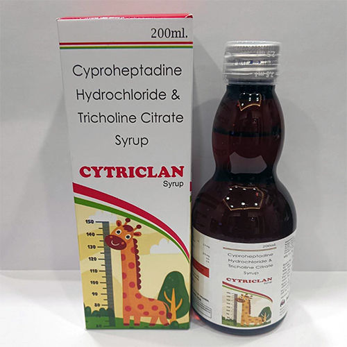 Cytriclan Syrup - Drug Type: General Medicines