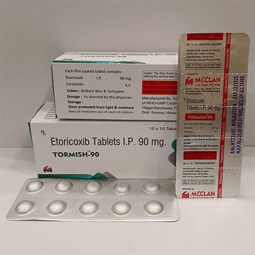 Tormish 90 Tablets - Drug Type: General Medicines