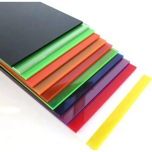 Colored Acrylic Solid Surface Sheet - Color: Multicolor