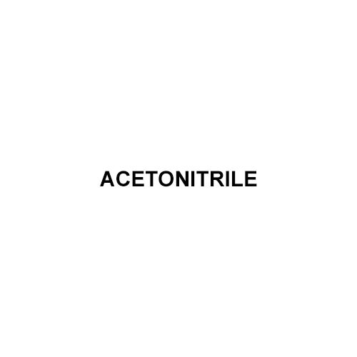 Acetonitrile Chemical - Application: Industrial