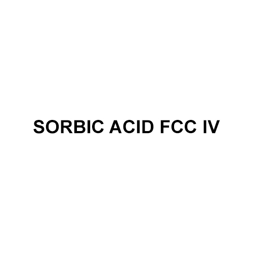 Sorbic Acid Fcc Iv