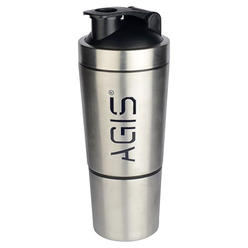 500ml Steel Shaker With Compartment