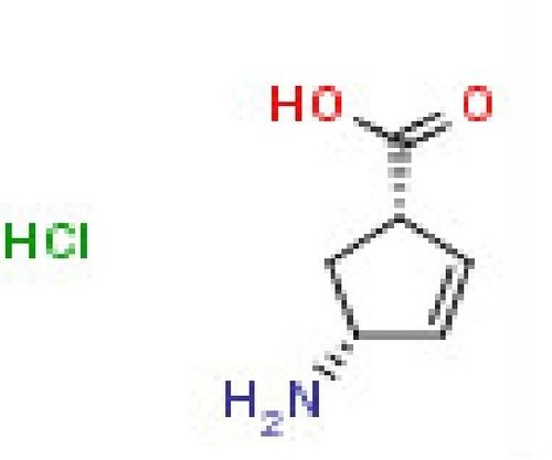 (1S,4R)-4-Aminocyclopent-2-enecarboxylic acid hydrochloride