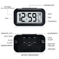 RECTANGLE DIGITAL ALARM CLOCK