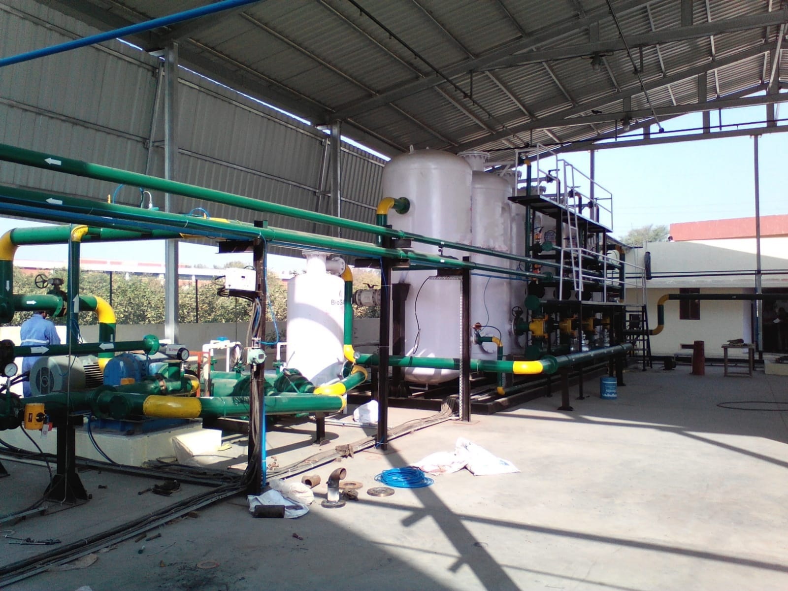 Bio Gas Purification Plant